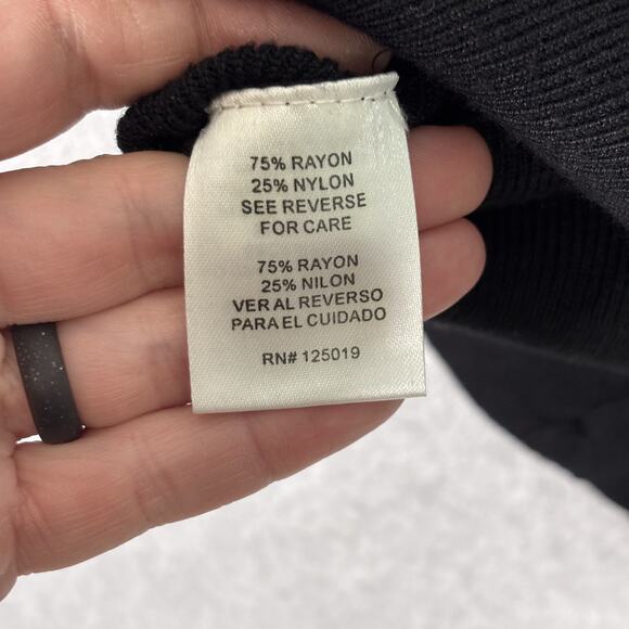 Vintage 90s Joseph A Cardigan Sweater Medium Leopard Animal Thin Mob Twee 80s - Picture 9 of 10